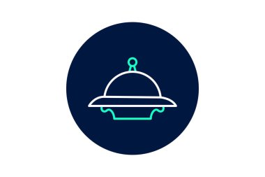 Fine Dining Restoran, vektör, piksel mükemmel, illüstratör dosyası