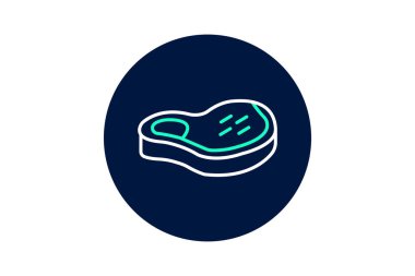 Biftek evi, vektör, piksel mükemmel, illüstratör dosyası