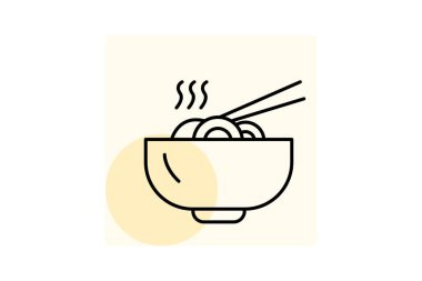 Pho Restoran, vektör, piksel mükemmel, illüstratör dosyası