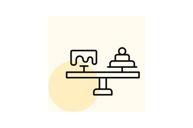 Tatlı Karşıtı, vektör, piksel mükemmel, illüstratör dosyası