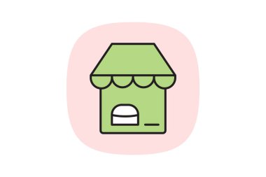 Suşi Restoranı, vektör, piksel mükemmel, illüstratör dosyası