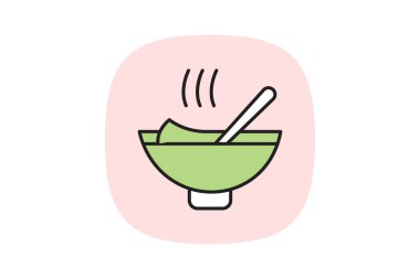 Tayland Restoranı, vektör, piksel mükemmel, illüstratör dosyası