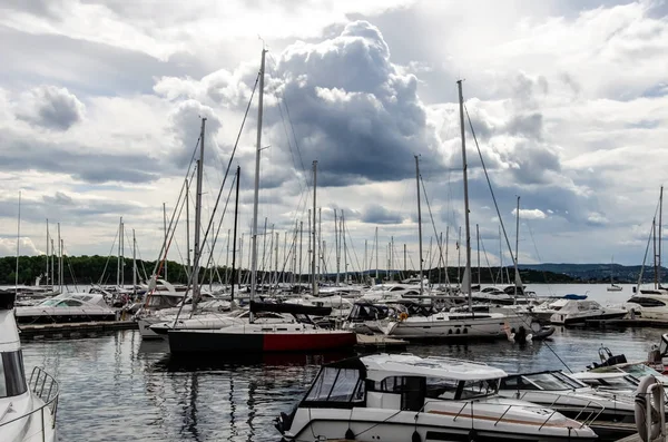 Oslofjord Körfezi'nde yat park