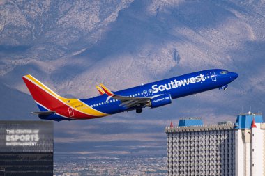 Harry Reid Havaalanı 8-30-2025 Las Vegas NV ABD