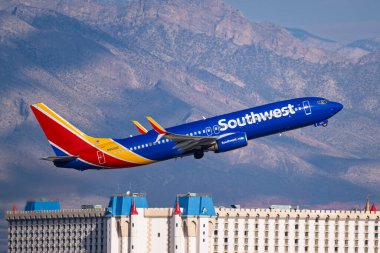 Harry Reid Havaalanı 8-30-2025 Las Vegas NV ABD