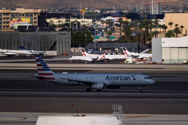 Harry Reid Havaalanı 8-31-2025 Las Vegas NV ABD