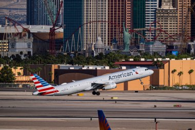 Harry Reid Havaalanı 8-31-2025 Las Vegas NV ABD