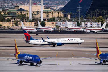 Harry Reid Havaalanı 8-31-2025 Las Vegas NV ABD