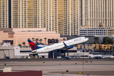 Harry Reid Havaalanı 8-31-2025 Las Vegas NV ABD