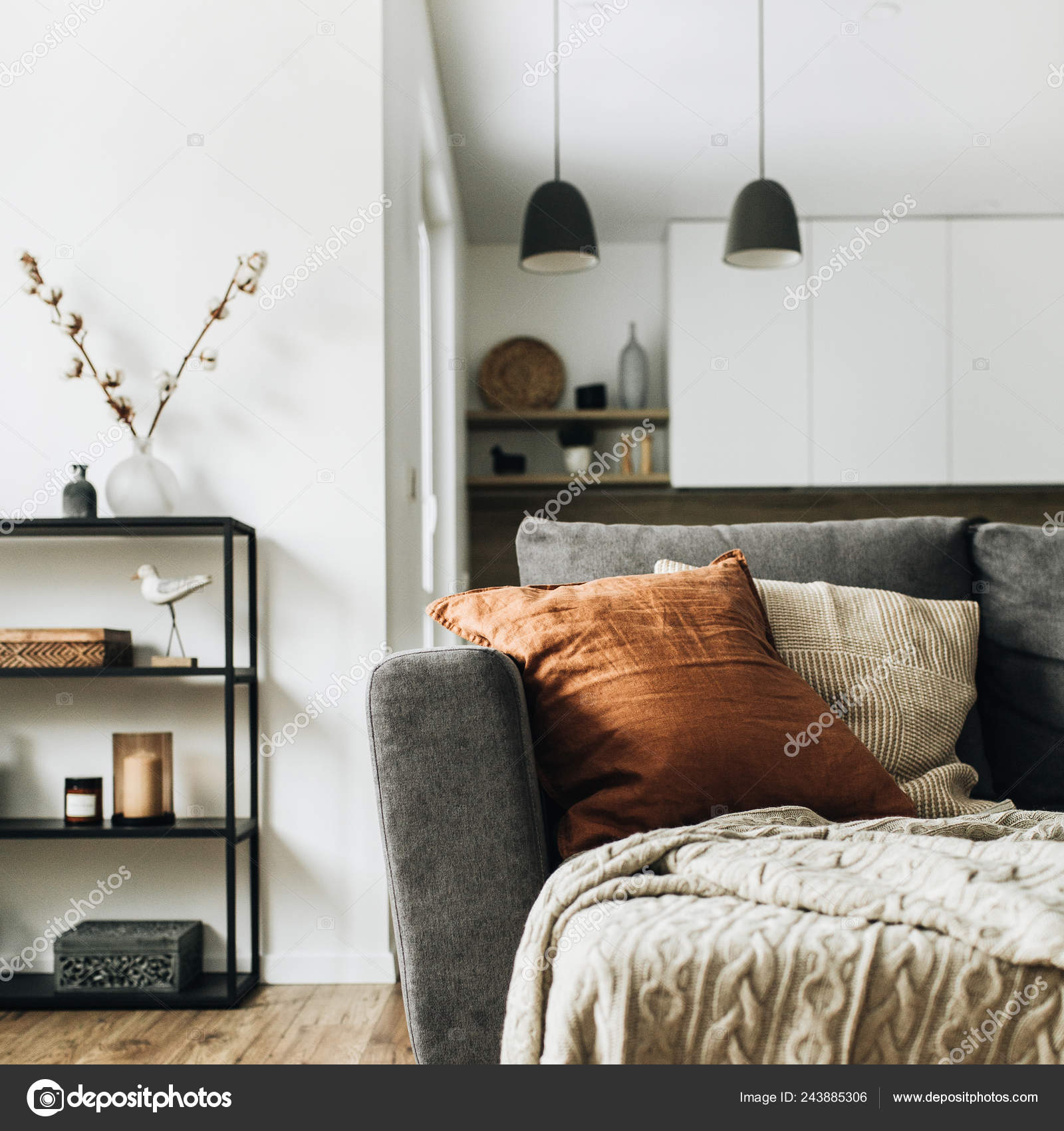 Modern Nordic Scandinavian Interior Design Bright Open Space