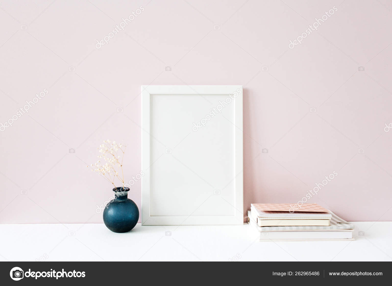 Download Photo Frame Blank Copy Space Front View Mockup Template Social Stock Photo C Maximleshkovich 262965486 PSD Mockup Templates