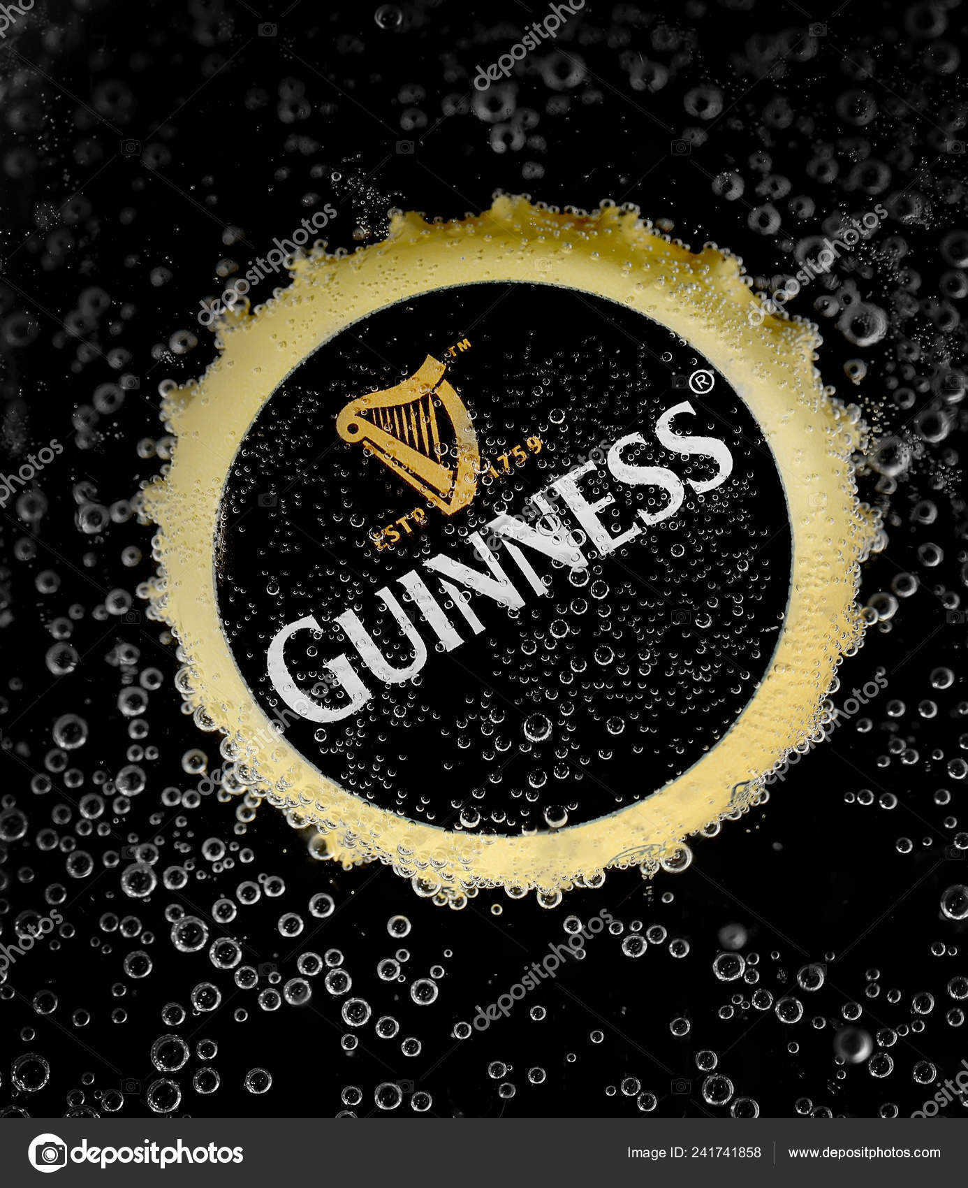 guinness beer cap