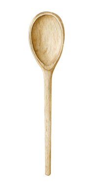 Fırın dekorasyonu için suluboya mutfak gereçleri Clipart