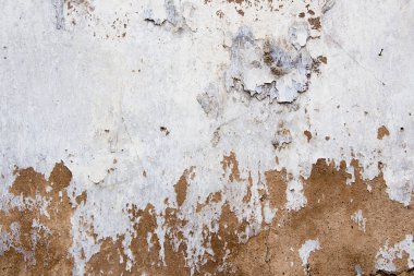 kırmızı ve beyaz duvar arka plan doku duvar eski kırık