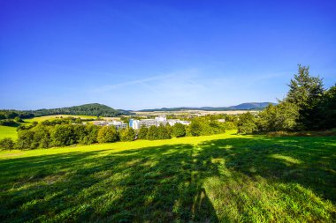 Bad Wildungen yakınlarındaki Reinhardshausen manzarası