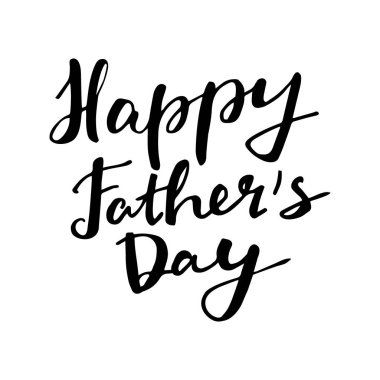 Babalar Günü el yazısı tasarımı..