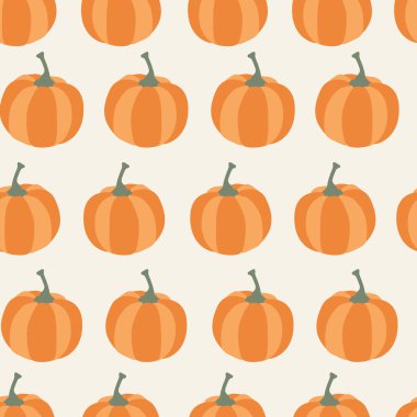 Sonbahar ve sonbahar mevsimi pürüzsüz. Kumaş, tekstil, ambalaj kağıdı, duvar kağıdı yüzey tasarımı için el çizimi İskandinav tarzı tekrarlanan arka plan dokusu.