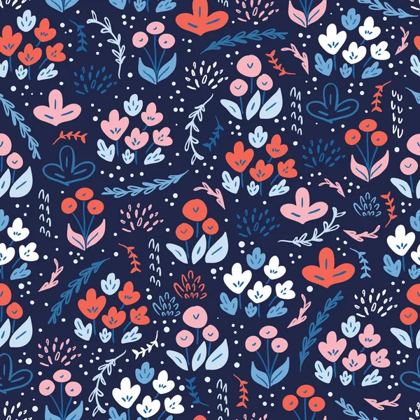 Soyut çiçekler kumaş, tekstil, duvar kâğıdı ve diğer ürünler için desensiz desenler. Kaprisli el çizilebilir arkaplan