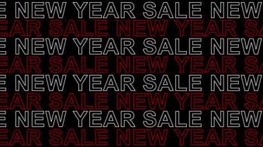 Looping animated text with the words 