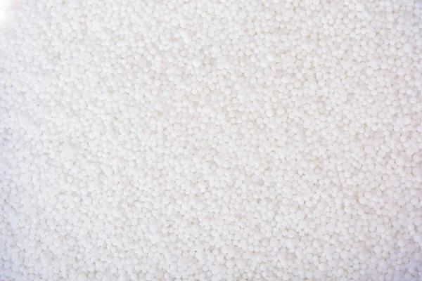 Foto Van Witte Salpeter Textuur Bestaat Uit Vele Kleine Ballen — Stockfoto