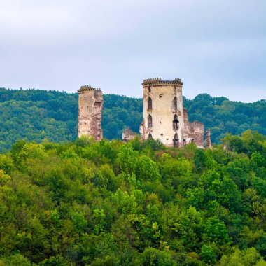 Nyrkiv antik taş castle kulede fotoğrafı