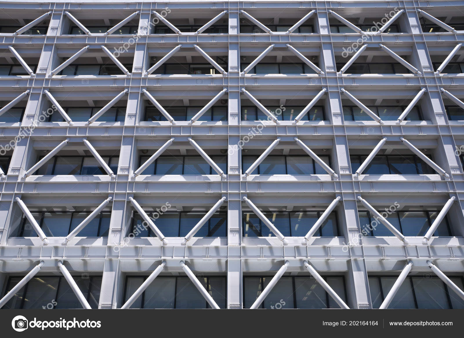 Tokyo Japan July 2018 Building Seismic Reinforcement Adhoc Addition ...