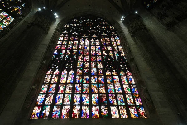 Milan Italie Juillet 2018 Intérieur Duomo Cathédrale Gothique Milan — Photo