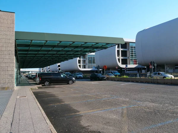 Milan Italië Juli 2018 Milano Malpensa Luchthaven Aankomst — Stockfoto