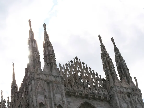 Milano Italien Juli 2018 Milan Cathedral Duomo Milano - Stock-foto