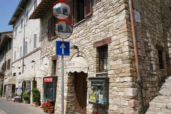 Assisi Italia Luglio 2018 Vista Strada Assisi — Foto Stock