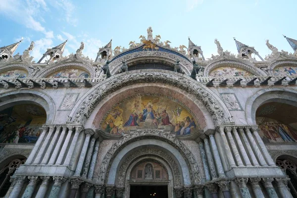 Venecia Italia Julio 2018 Basílica San Marco Catedral Patriarcal Basílica — Foto de Stock