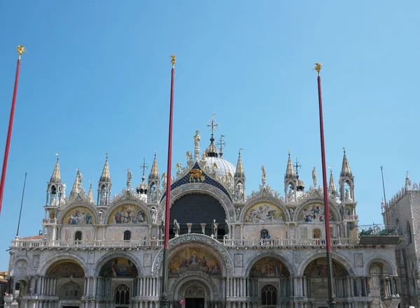 Venecia Italia Julio 2018 Basílica San Marco Catedral Patriarcal Basílica — Foto de Stock