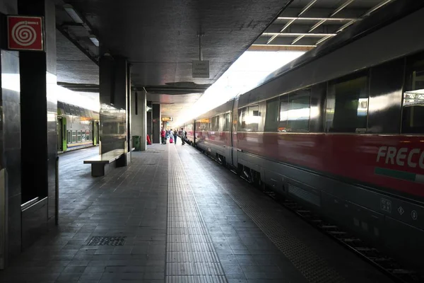 Roma Italia Julio 2018 Plataforma Estación Roma Termini — Foto de Stock