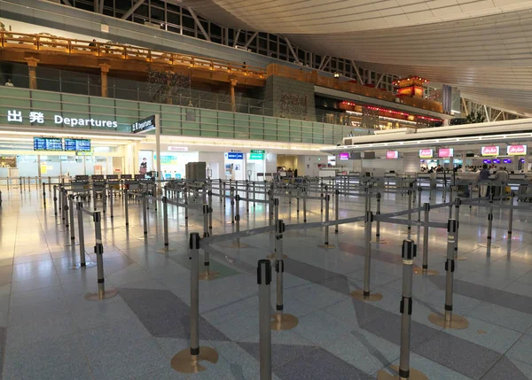 Tokyo Japan September 2018 Haneda Airport Internationale Passagiers Terminal Vertrek — Stockfoto