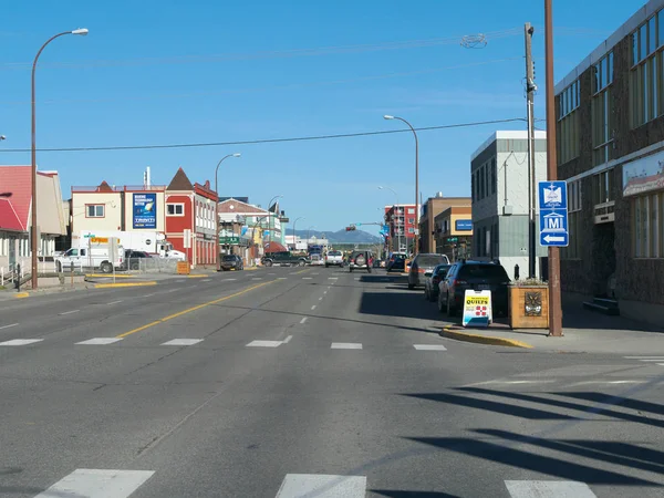 Whitehorse Canada September 2018 2Nd Avenue Whitehorse Canada — Stockfoto