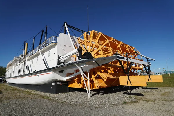 Whitehorse, Kanada-Eylül 10, 2018: S.S.Klondike Yukon Nehri Whitehorse, Kanada