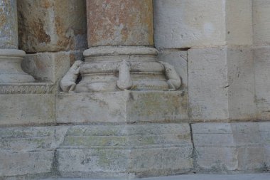 Vezelay, France-October 16, 2018: Basilica Sainte-Marie-Madeleine in Vezelay