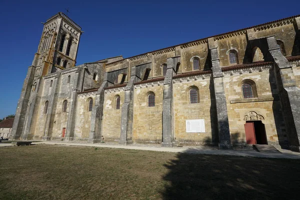 Vezelay France October 2018 Basilica Sainte Marie Madeleine Vezelay — 图库照片