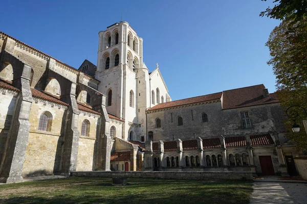 Vezelay France October 2018 Basilica Sainte Marie Madeleine Vezelay — 图库照片