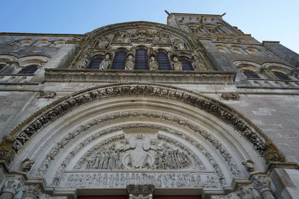 Vezelay França Outubro 2018 Basílica Sainte Marie Madeleine Vezelay — Fotografia de Stock