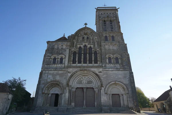 Vezelay France October 2018 Basilica Sainte Marie Madeleine Vezelay — Stock Photo, Image