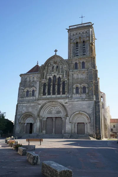 Vezelay Francia Octubre 2018 Basílica Sainte Marie Madeleine Vezelay — Foto de Stock