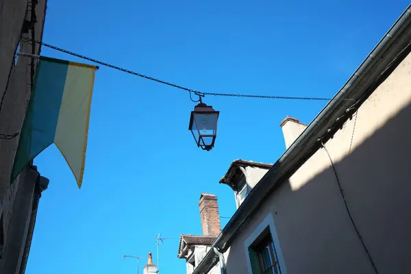 Chablis Francia Ottobre 2018 Porta Oro Della Borgogna Villaggio Chablis — Foto Stock