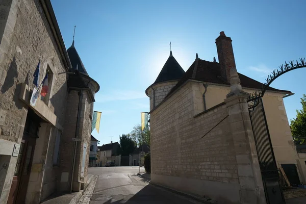 Chablis Frankreich Oktober 2018 Goldenes Tor Von Burgund Dorf Von — Stockfoto