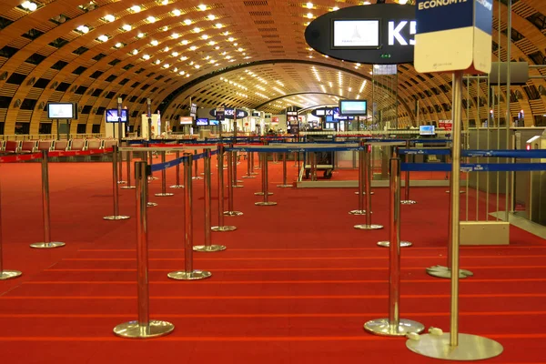 Roissy France France October 2018 Paris Charles Gaulle Airport Terminal — Foto de Stock