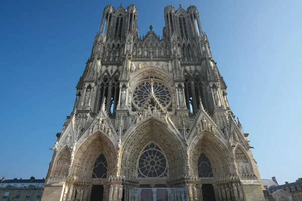 Reims Francia Octubre 2018 Catedral Notre Dame Nuestra Señora Reims — Foto de Stock