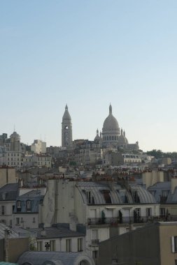 Paris, Fransa-Ekim 17,2018: Basilique du Sacré Coeur Paris, Fransa