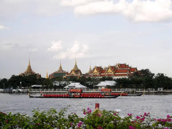 Bangkok Thailand Oktober 2007 Königliche Bargelprozession Auf Dem Chao Phraya — Stockfoto