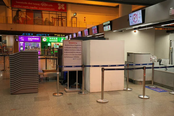 Bangkok Tailandia Diciembre 2018 Planta Salida Del Aeropuerto Internacional Don —  Fotos de Stock