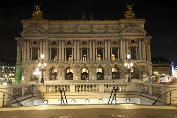 Paris Francja Październik 2018 Palais Garnier Lub Narodowej Opery Paryskiej — Zdjęcie stockowe